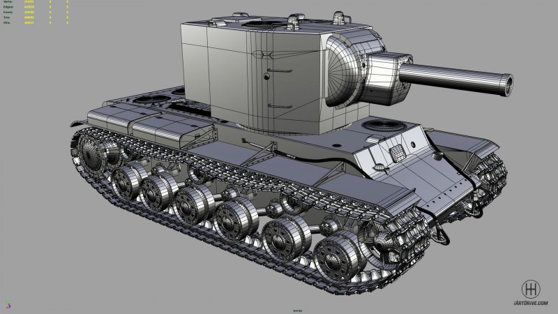 Кв-3 танк модель