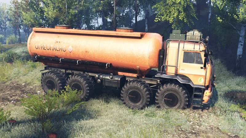 Вездеход Бурлак 8х8