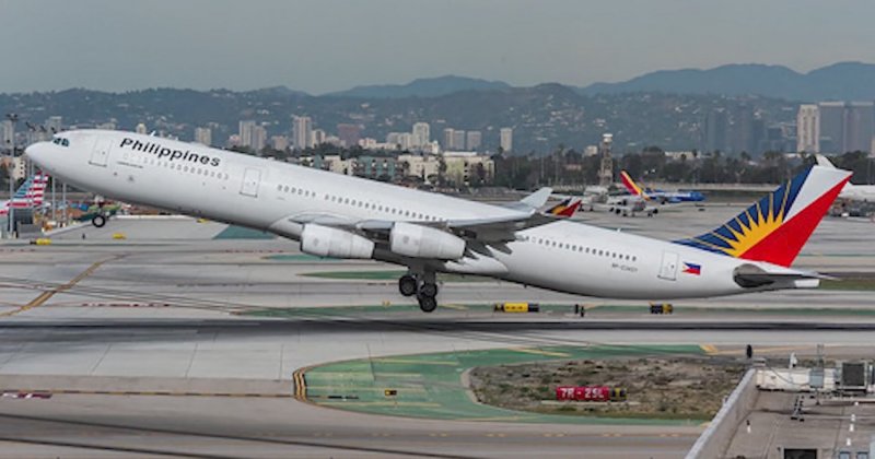 Philippines Airlines Аэробус a340-300