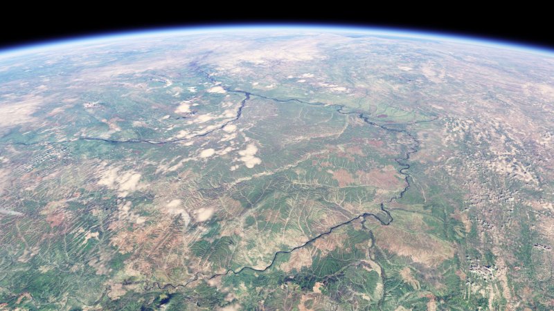 Космический снимок