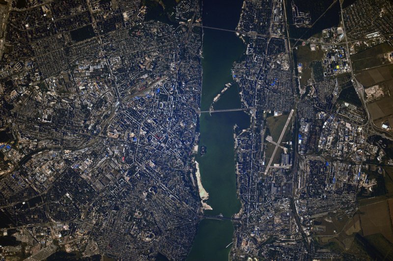 Воронеж снимок с МКС