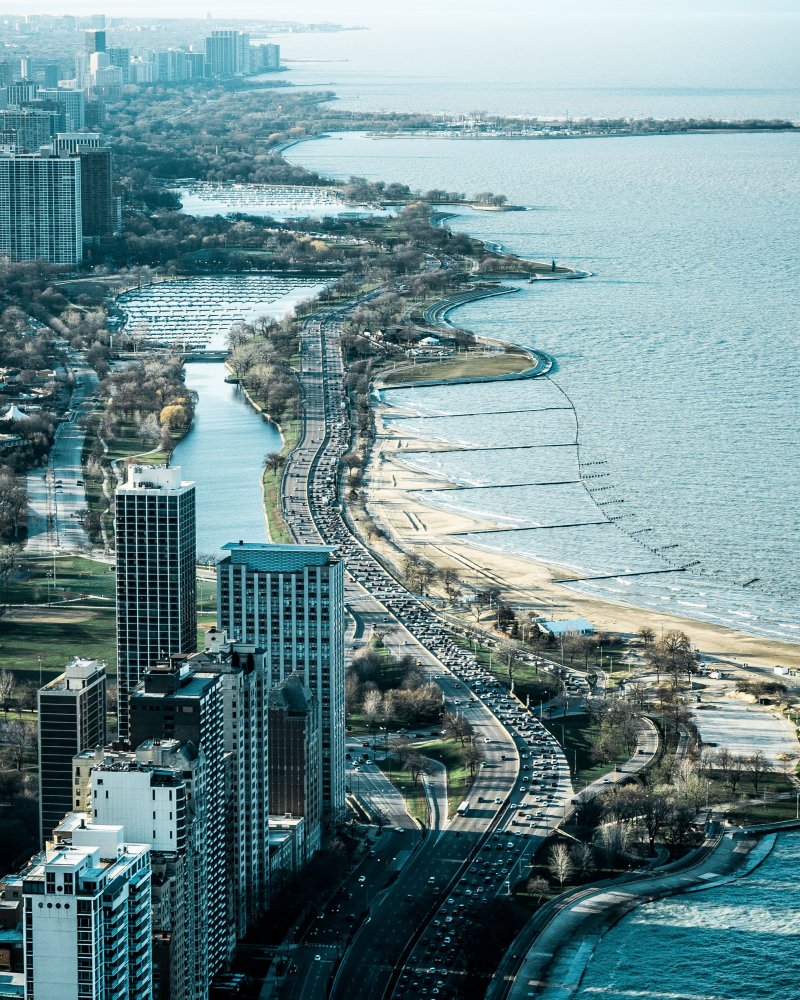 Астрахань с квадрокоптера