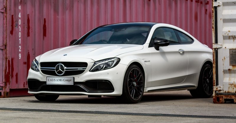 Мерседес с63 АМГ купе