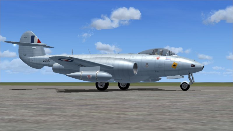 Gloster Meteor мир самолетов