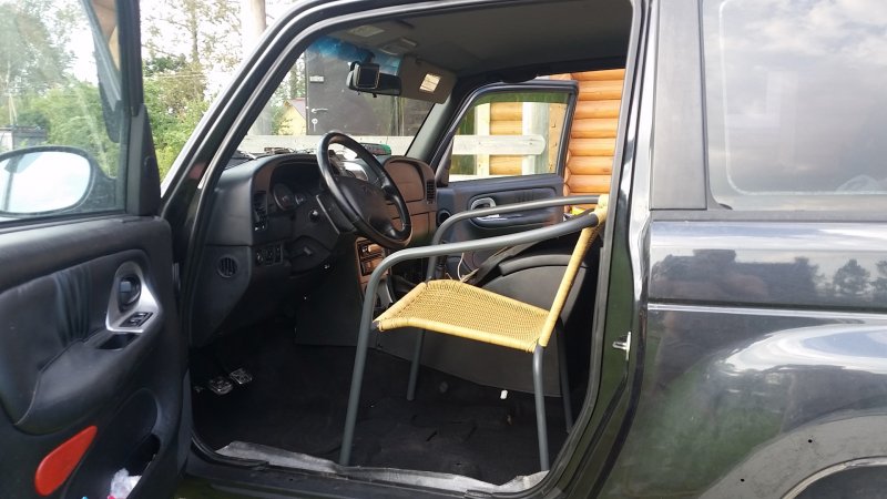 ТАГАЗ Тагер салон в разложенном виде