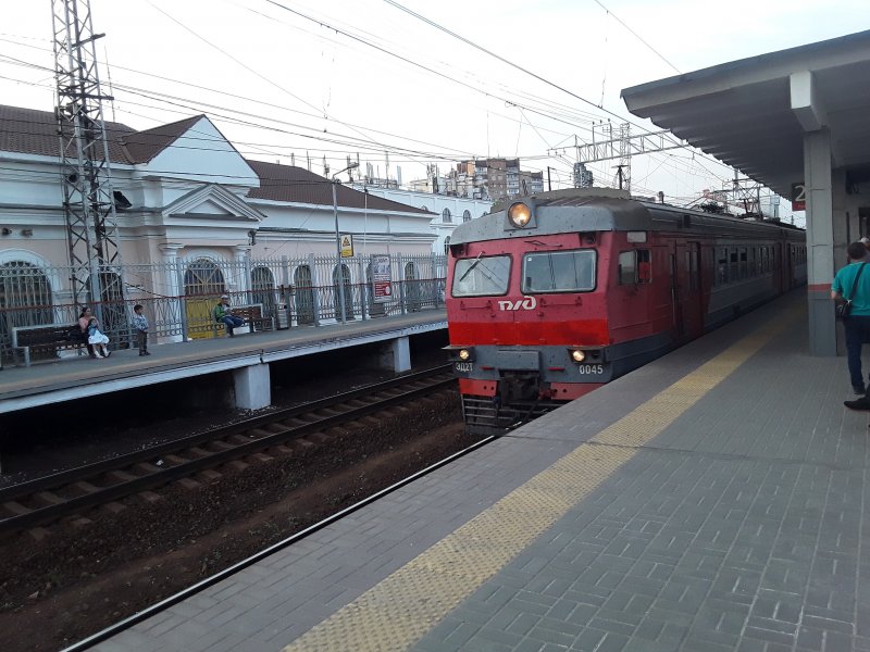 Станция Царицыно электричка