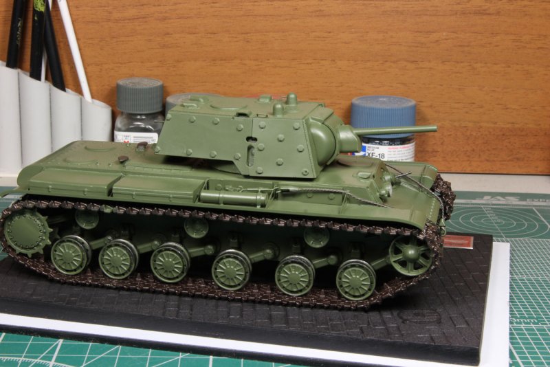 Танк кв-1 экранированный