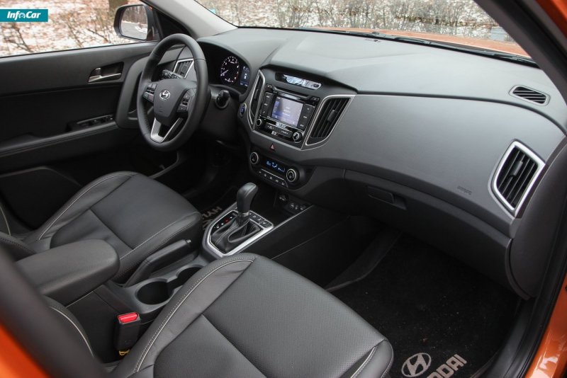 Хендай Крета салон внутри