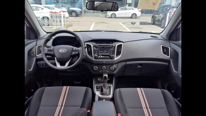 Хендай Крета 1 внутри