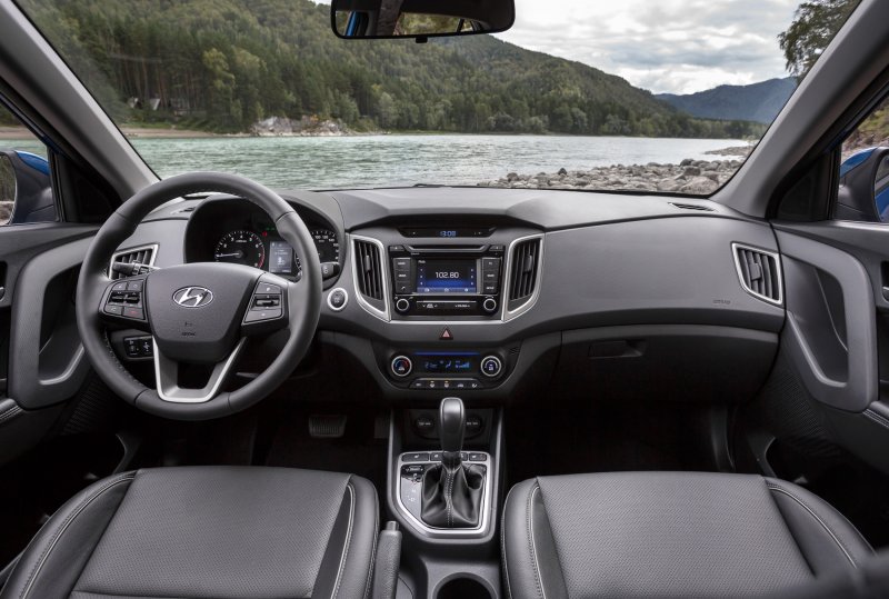 Хендай Крета 2016 салон
