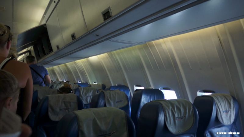 Overhead Airbus a320