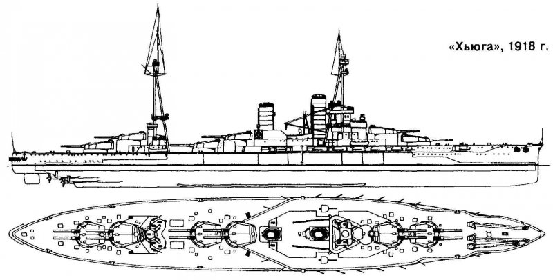 Линкор-авианосец Исэ