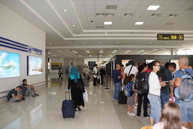 Аэропорт Душанбе 2008 год