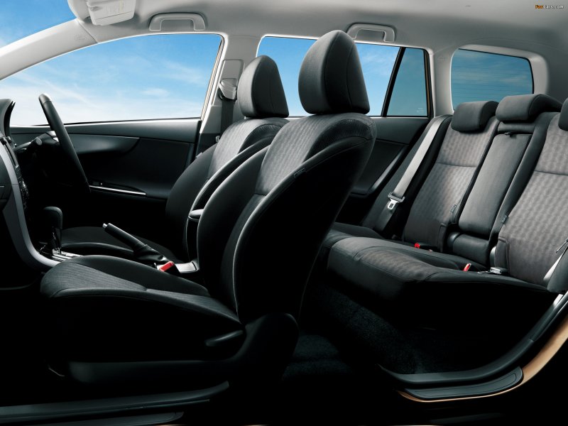 Toyota Corolla Fielder 2008 салон