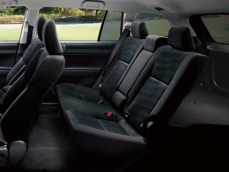 Toyota Corolla Fielder салон