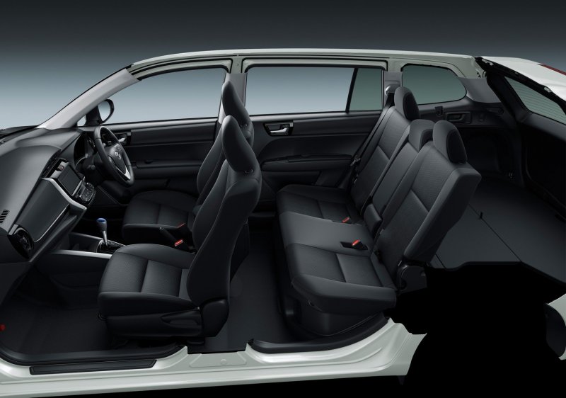 Toyota Corolla Fielder 2017 интерьер