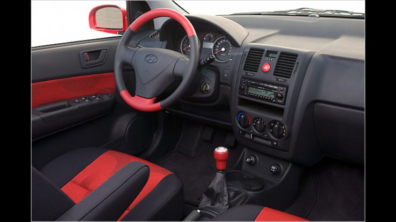 Hyundai Getz 2005 салон