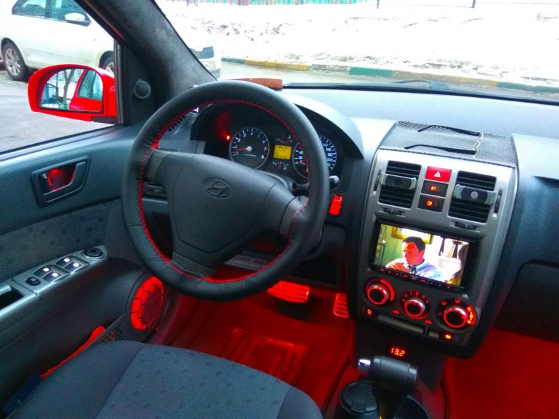 Хундай Гетц забалтовка