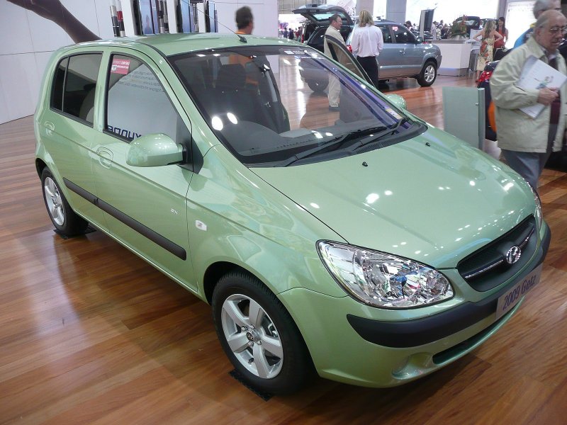 Hyundai Getz 2008 салон