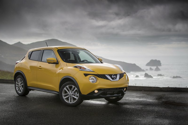 Машинка Nissan Juke желтый