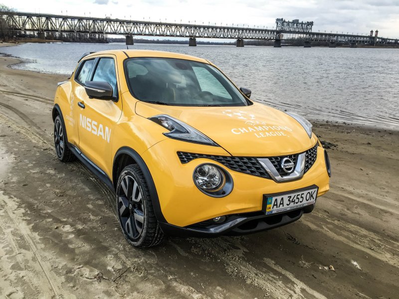 Ниссан Жук 2020 желтый