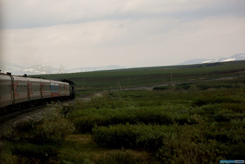 Фирменный поезд Ямал плацкарт