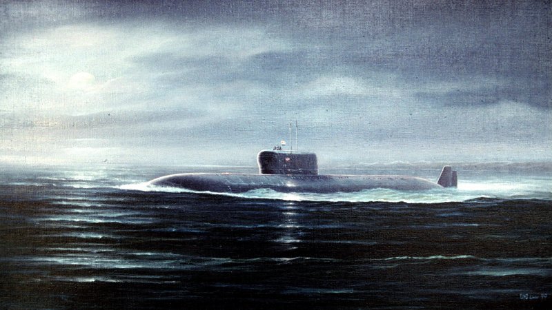 Подводная лодка проект 661 чертеж