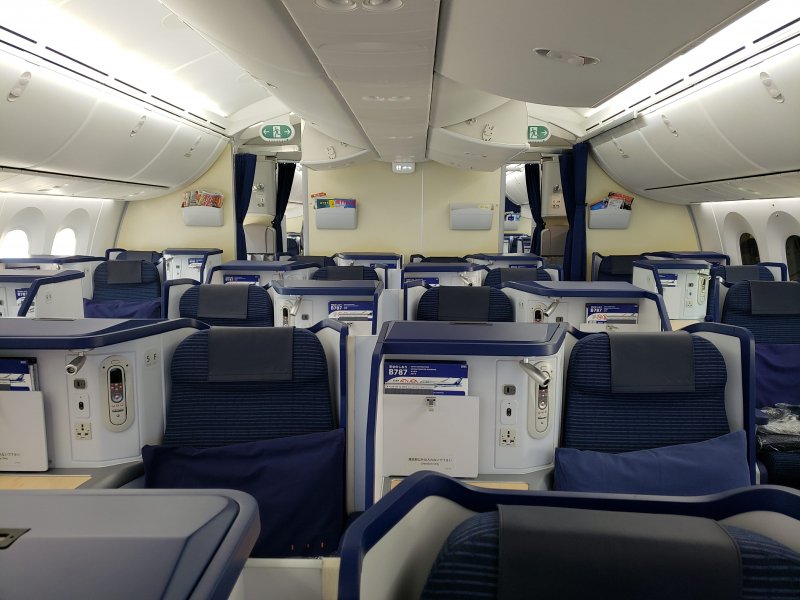 Boeing 787-9 Dreamliner салон