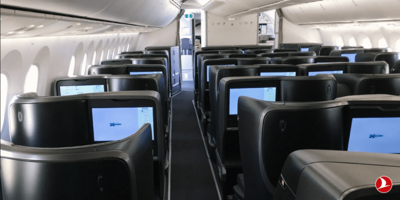 Turkish Airlines Boeing 787-9 Business class