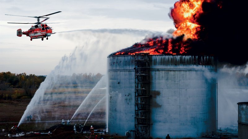 Вертолет МЧС ка 32