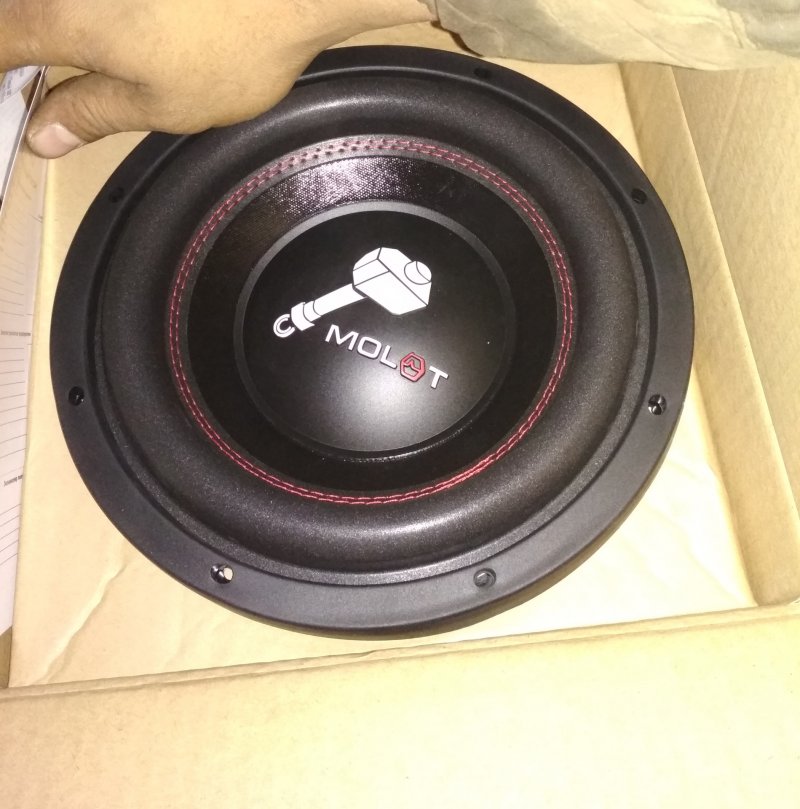 Сабвуфер Урал as-d10.3 ЗЯ короб