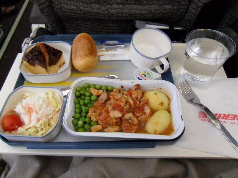 Delta Airlines питание