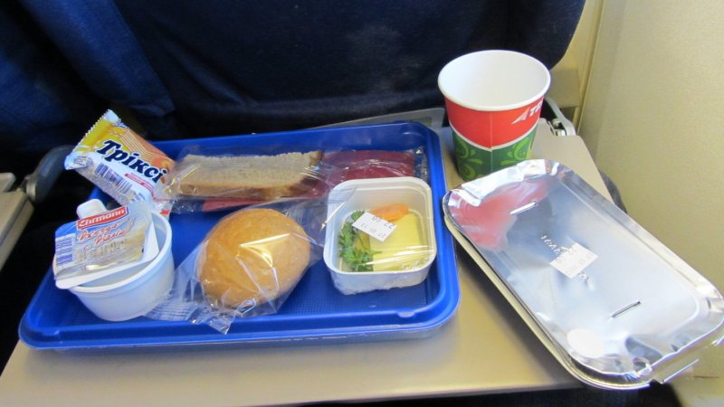 Ижавиа питание на борту