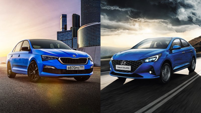 Рапид 2020 vs Октавия 2020