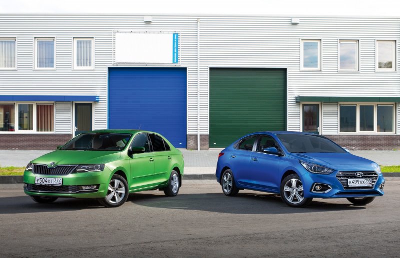 Хендай Солярис или Шкода Рапид 2020