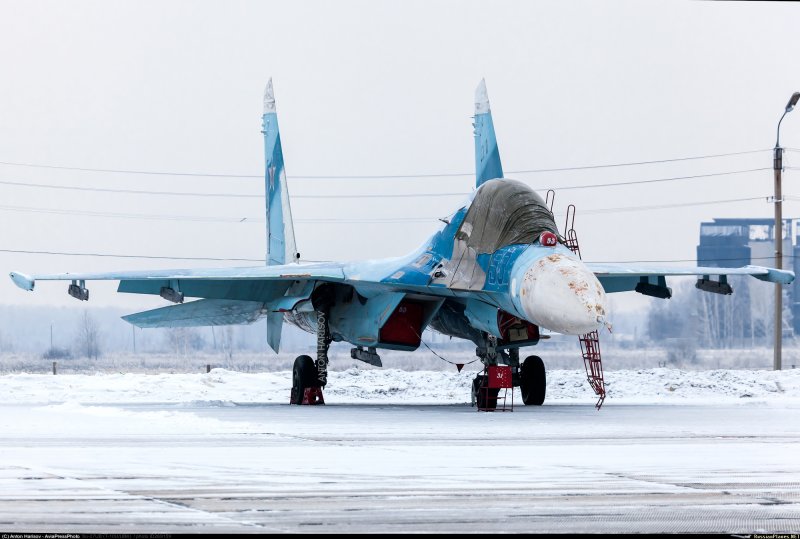 Су-27уб Липецк