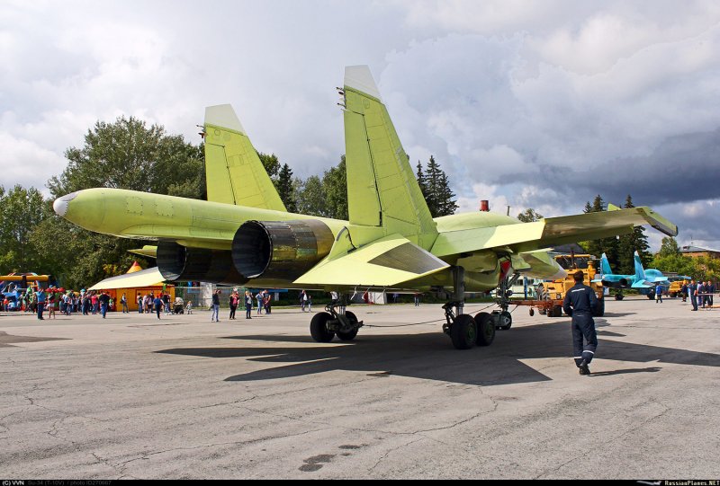 Су 34 на заводе