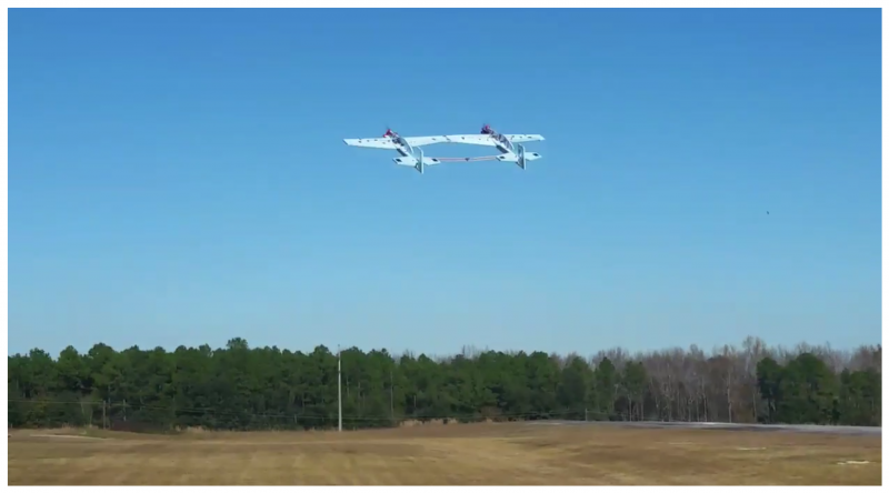 Посадка самолета при боковом ветре