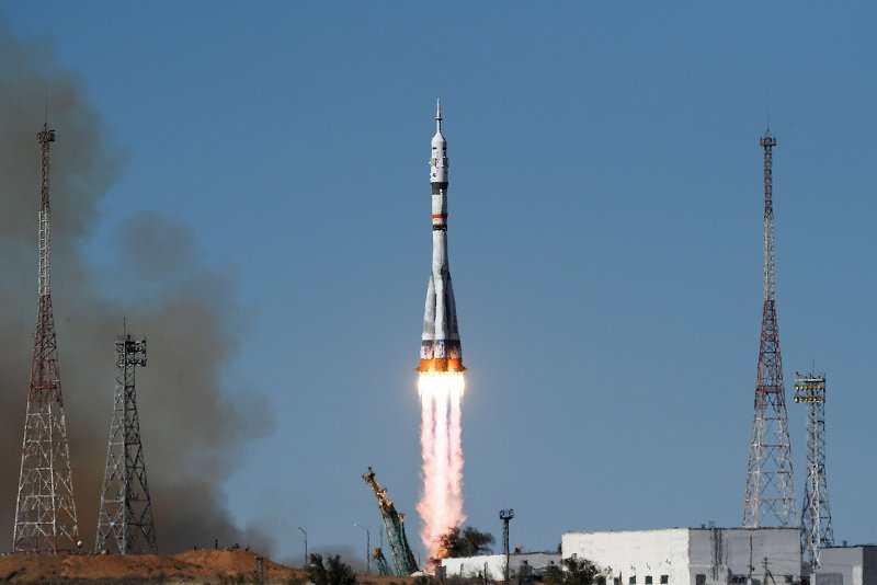 Старт ракеты с Байконура с Пересильд 2021