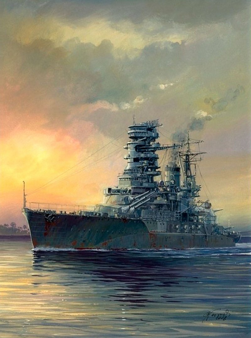 Японский линкор Нагато