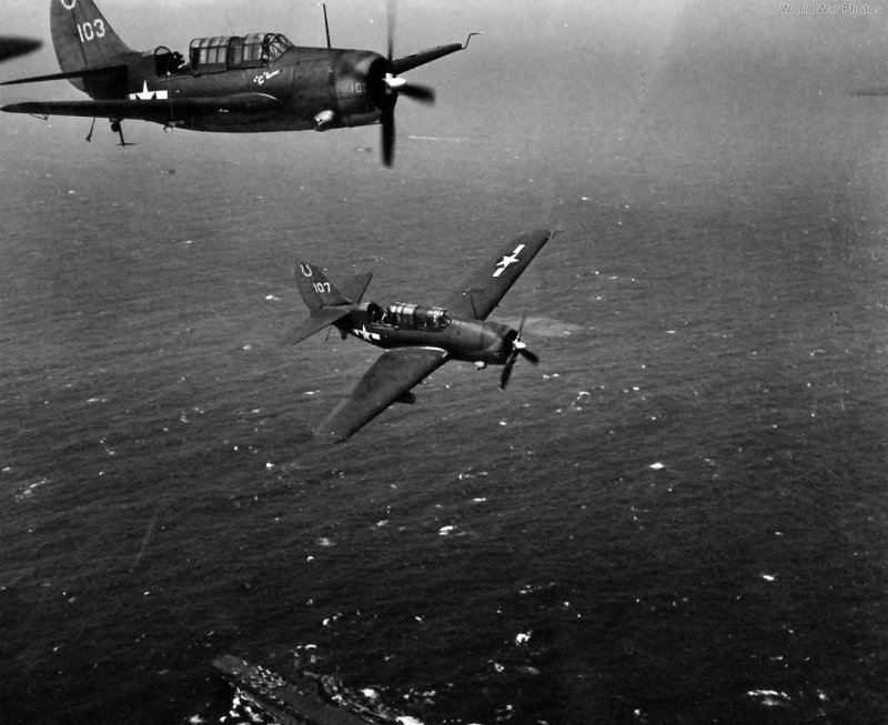 Пикирующий бомбардировщик США второй мировой