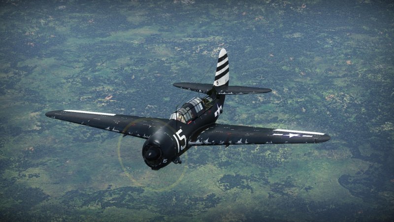 Самолёт cb2c Helldiver