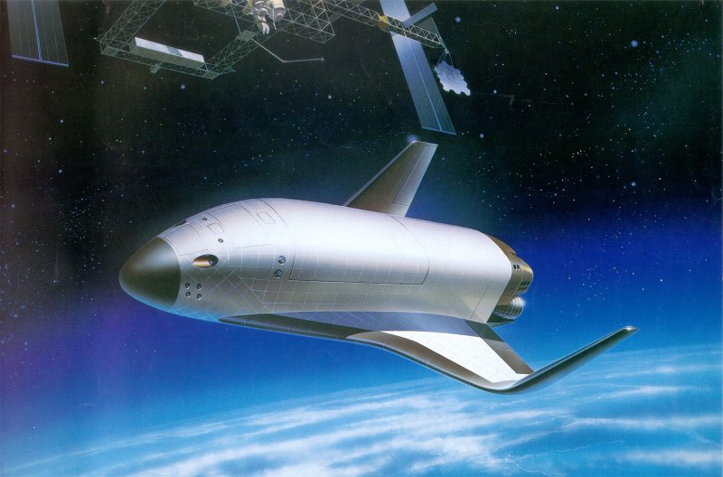 Космический шаттл футуризм