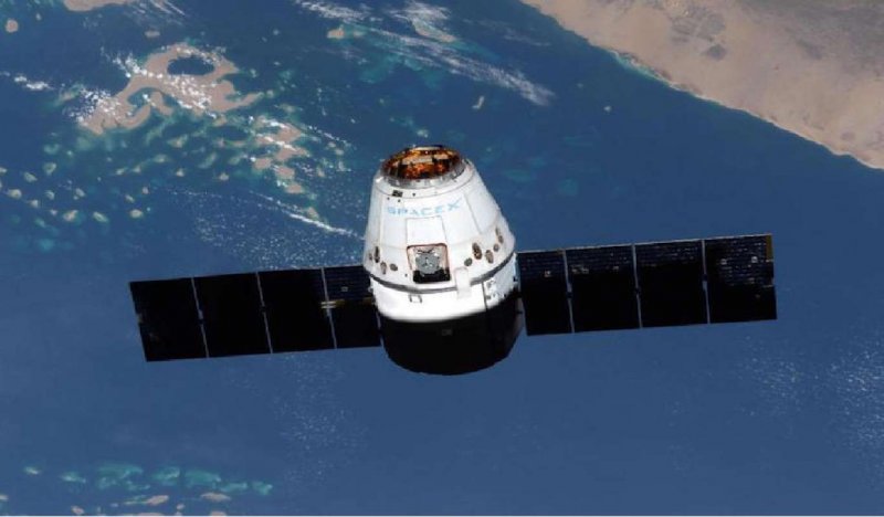 Запуск драгон 2 к МКС