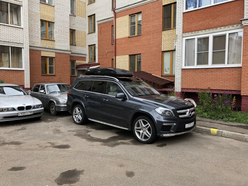Mercedes Benz gl x166 Thule