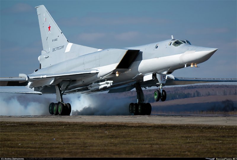 Сверхзвуковой бомбардировщик ту-22м3