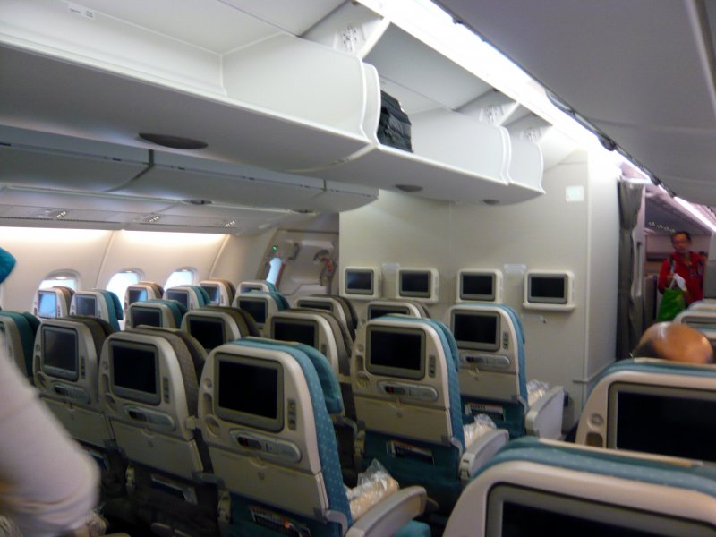 Airbus a380-800 внутри