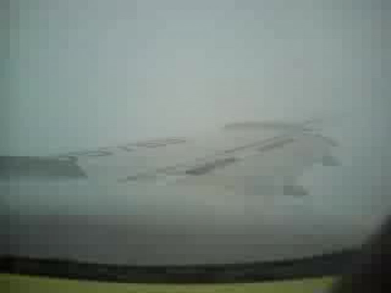 Круги от самолета над Новосибирском