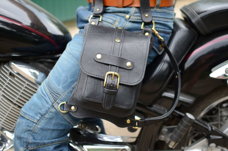 Кожаная сумка для инструмента