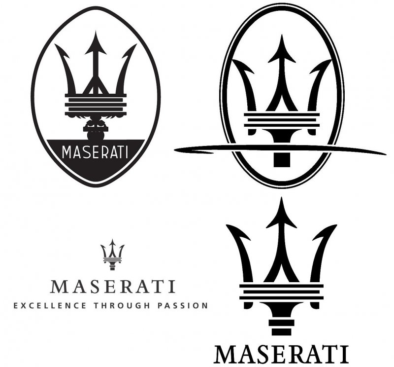 Maserati значок